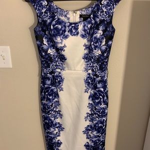 Flowery Cocktail Dress